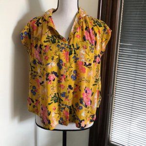 Maeve • floral short sleeve top